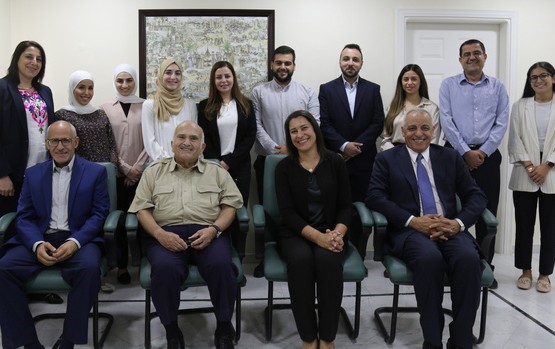 Visita de SAR el Príncipe El Hassan bin Talal al Instituto